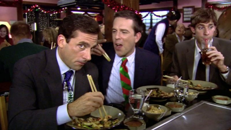 The Office Benihana Christmas