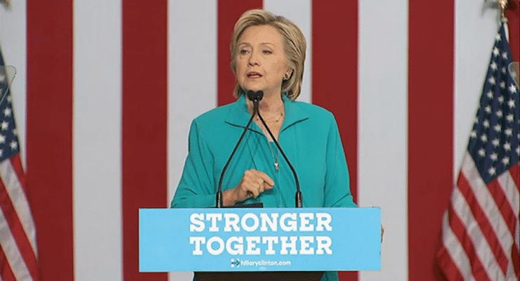 Clinton savages Trump over racism, links to KKK