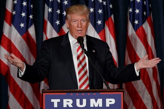 Republican presidential candidate Donald Trump speaks about national security Wednesday Sept. 7 2016 at the Union League in Philadelphia