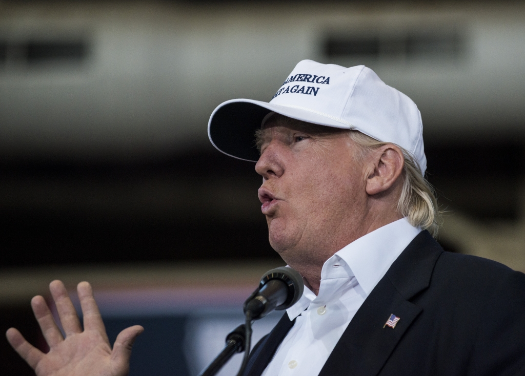 Donald Trump Attends Joni Ernst's Annual Roast And Ride In Des Moines