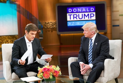 Dr. Oz Donald Trump