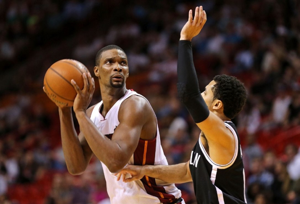 Chris Bosh of the Miami Heat has failed his physical with the NBA team and there's no timetable for his return. He has missed parts of two seasons because of blood clots