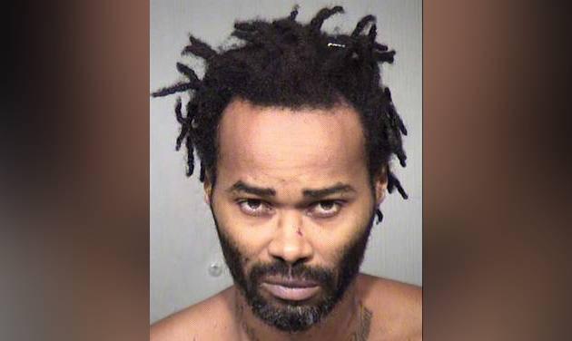 Maricopa County Sheriff shows Marc La Quon Payne. Payne was jailed without bond after authorities said he drove a car into two police officers outside a Phoenix gas station on Tuesday Sept. 13 2016. He then