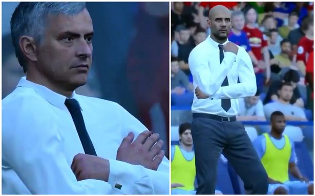 EA Sports
Jose Mourinho and Pep Guardiola in the game