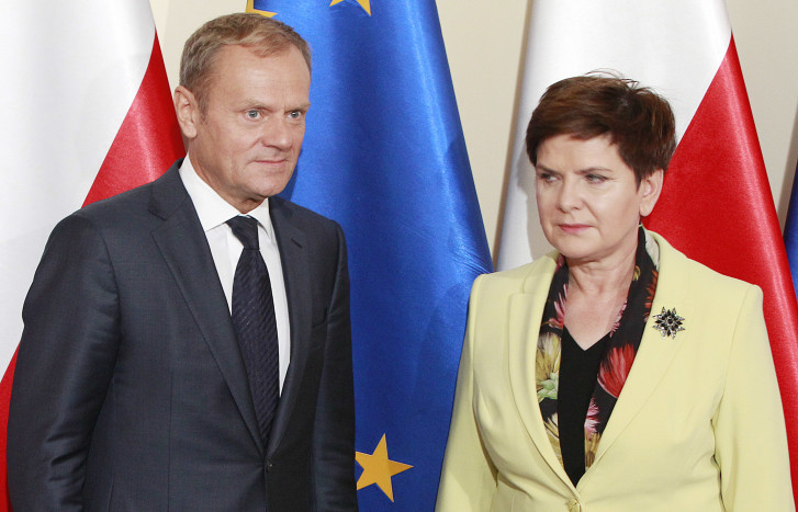 Tusk, Szydlo meet over EU future without Britain