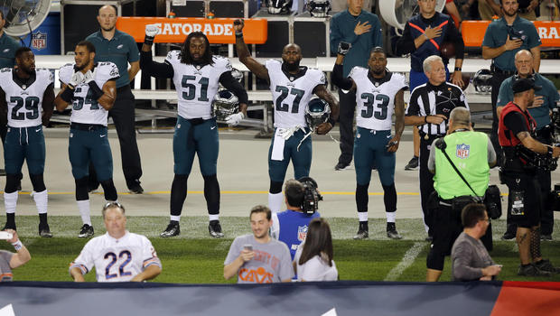 Huge National Anthem Protest By Some Philadelphia Eagles Scheduled For Tonight's 'Monday Night Football' Game