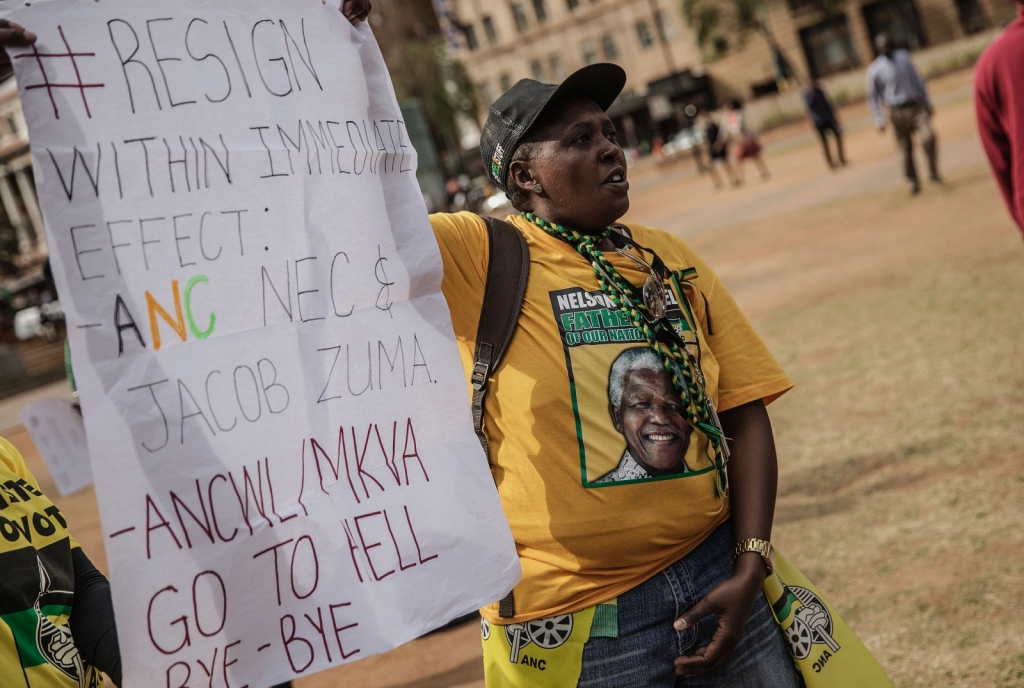 ANC protest Johannesburg