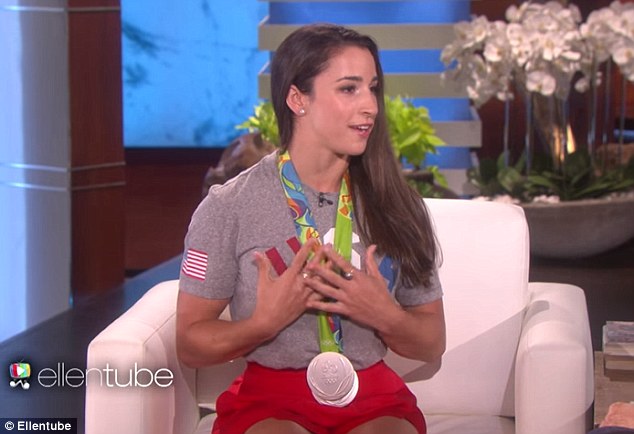 Big plans Aly Raisman 22 revealed on The Ellen Show that she will be taking a year off before returning to training with the 2020 Tokyo Olympics in mind