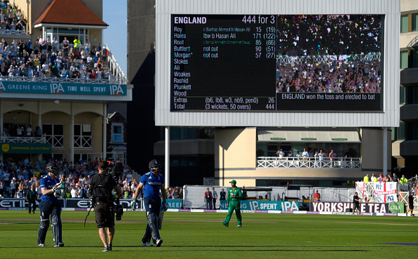 England re-write record books in thumping victory