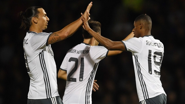 English League Cup roundup Manchester rivals win to set up fourth round clash