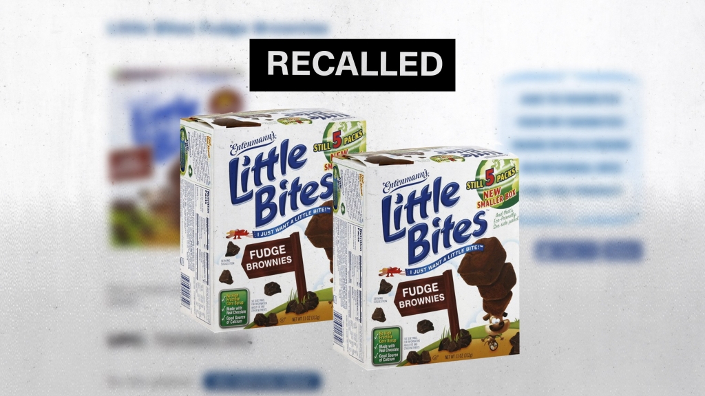 Bimbo Bakeries- which makes the packaged Entenmann's Little Bites snacks- just issued a mini muffin recall. The company said Wednesday that its recalling an unspecified number of Little Bites fudge brownies chocolate chip muffins and variety pac