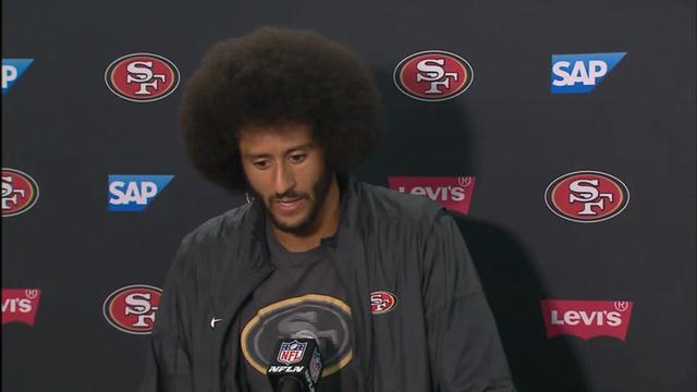 Kaepernick, 49ers teammate kneel during national anthem