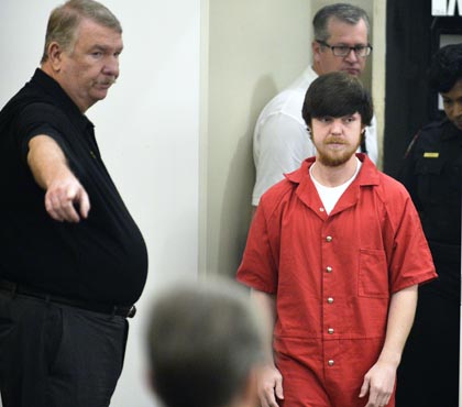 Ethan Couch is brought into court for a hearing at Tim Curry Justice Center in Fort Worth Texas Wednesday