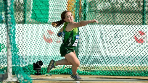 European Duscus record holder Niamh Mc Carthy competes today