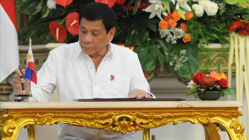 Philippines leader EU ‘hypocrites’ atoning for ‘sins