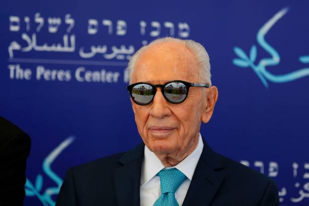 Ex-Israeli president Shimon Peres