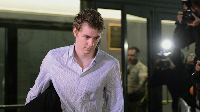 Brock Turner leaves the Santa Clara County Main Jail in San Jose Calif. on Friday Sept. 2 2016. Turner whose six-month sentence for sexually assaulting an unconscious woman at Stanford University sparked national outcry was released from jail after