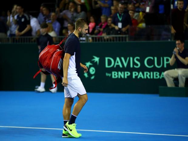 Davis Cup 2016: Great Britain lose semi-final to Argentina after Dan Evans defeat