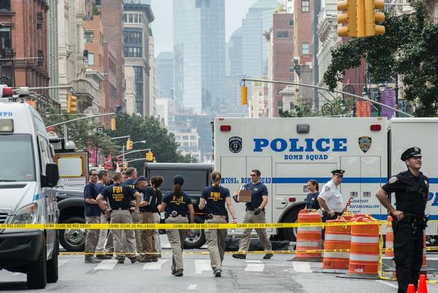 Five questioned over New York bomb blast that injured 29