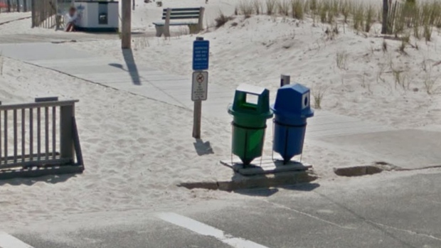 A 5-kilometre charity run in Seaside Park New Jersey was cancelled after an explosive device went off in a garbage bin along the route at D Street and Ocean Terrance