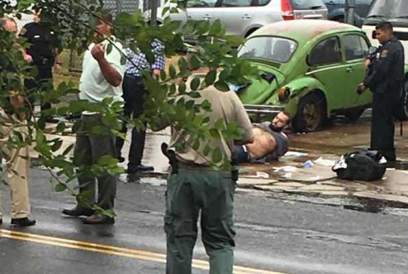 Ahmad Khan Rahami is taken into custody after