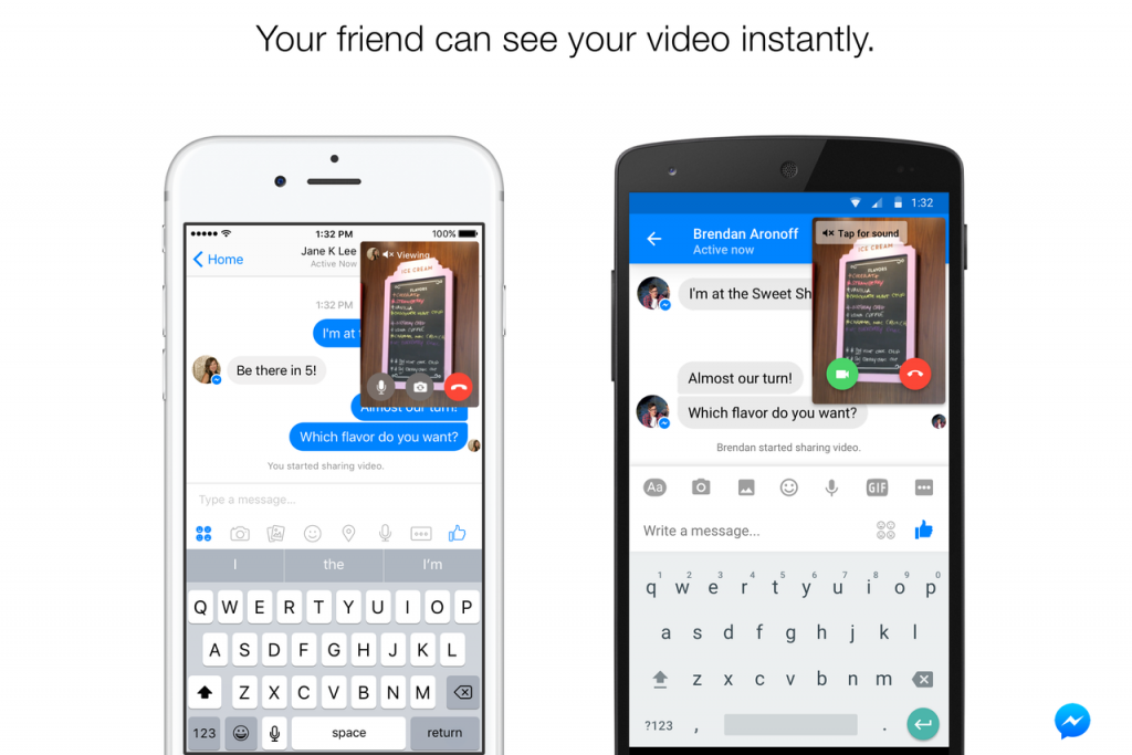 Facebook clones Snapchat once again with new 'instant video' feature for Messenger