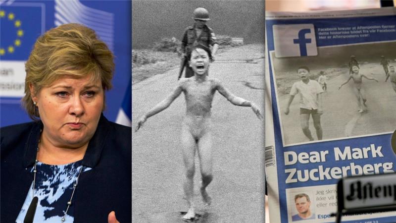 Norway PM defies Facebook censors with 'Napalm Girl' pic