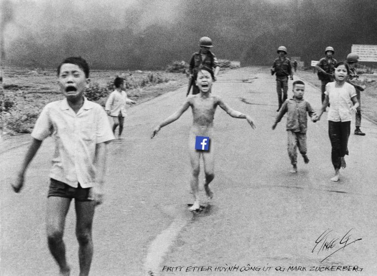 Facebook's persistent censoring of the 'Napalm Girl' is escalating to a global outrage