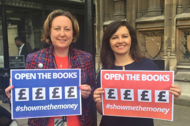 Anne-Marie Trevelyan and Caroline Flint