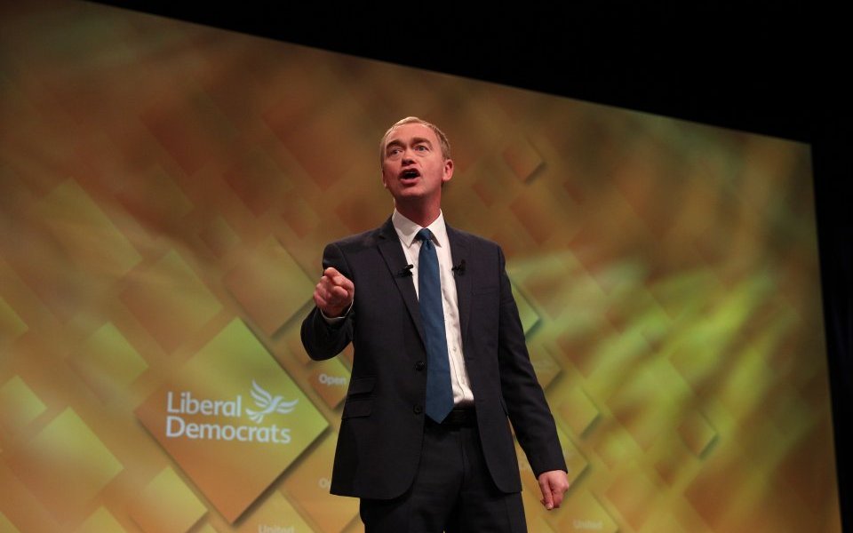 The Liberal Democrat Leader Addresses Party Conference