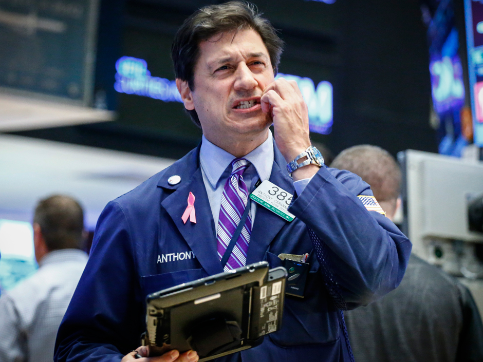 Stocks were lower at the open as oil prices fell