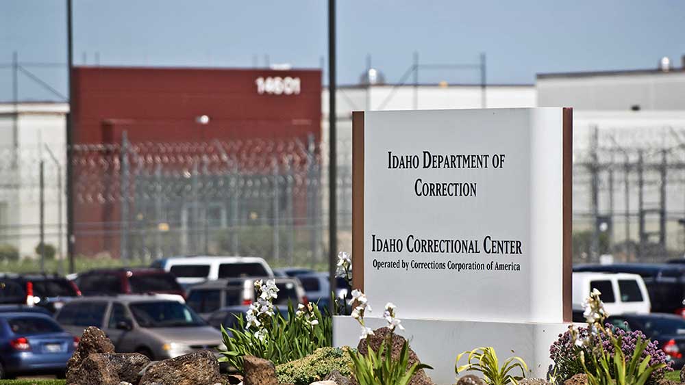 Shares of prison operators Corrections Corp. of America and GEO Group fell after the Homeland Security Department said it will evaluate its use of private prisons