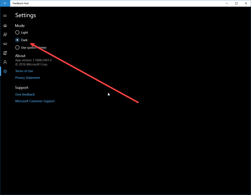 Feedback-Hub-dark-theme.-812x630 Windows Insiders on the Fast Ring get a new dark theme in the Feedback Hub
