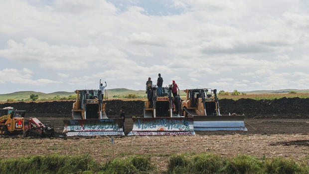 The Latest: Journalist covering pipeline protest charged