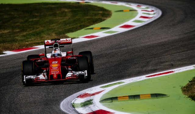 Ferrari at the 2016 Formula One Italian Grand Prix