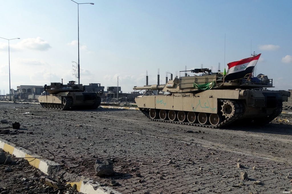 Ramadi during an operation against Daesh in December 2015