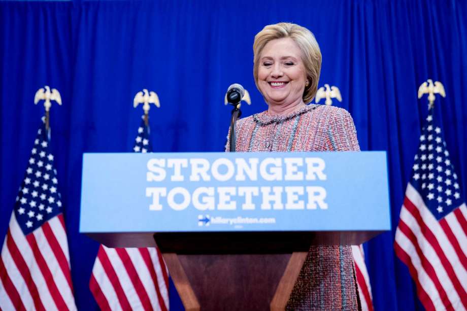 Donald Trump would be toast as a presidential candidate if not for a perhaps the second worst candidate in U.S. history Democratic presidential candidate Hillary Clinton seen here at a rally at University of North Carolina in Greensboro N.C. on Sept