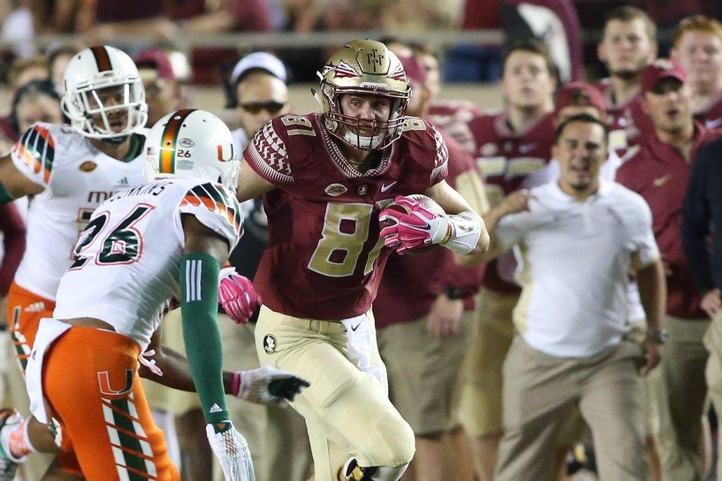 PJ grad Izzo flying high as Florida State tight end