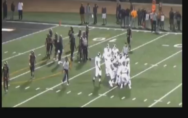 Watch Community College Football Player KO Referee