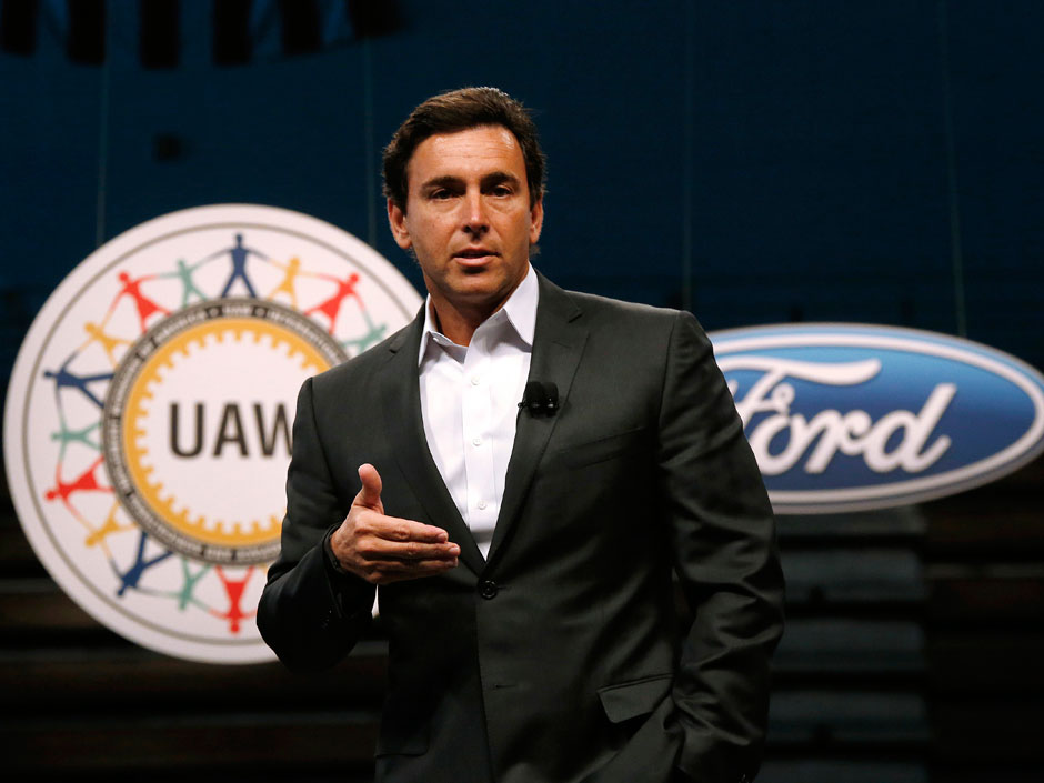 Ford CEO Mark Fields said the company's goal is to lower costs enough to make driverless cars affordable to millions