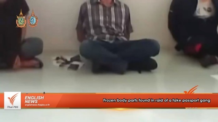 Foreigners Arrested in Bangkok, Fake Passports and Dismembered Body Found