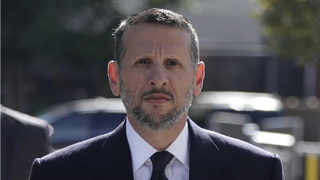 David Wildstein arrives at Martin Luther King Jr. Federal Courthouse for a hearing Friday in Newark New Jersey. Wildstein pleaded guilty last year to orchestrating traffic jams in 2013 to punish a Democratic mayor who didn't endorse Gov. Chris Christie