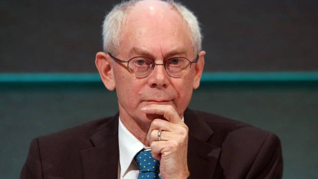 Former European Council president Herman van Rompuy