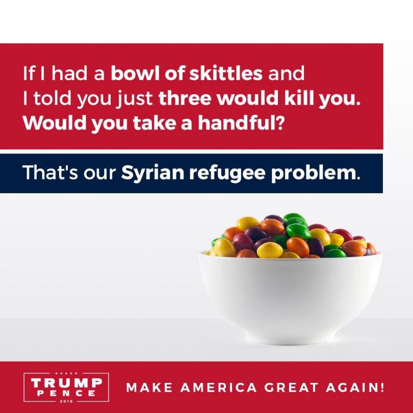 Trump Jr. Callously Compares Syrian Migrants To Poisonous Skittles