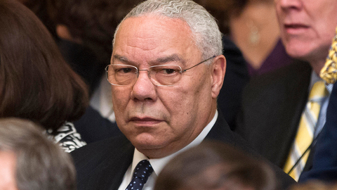 Former Republican Secretary of State Colin Powell