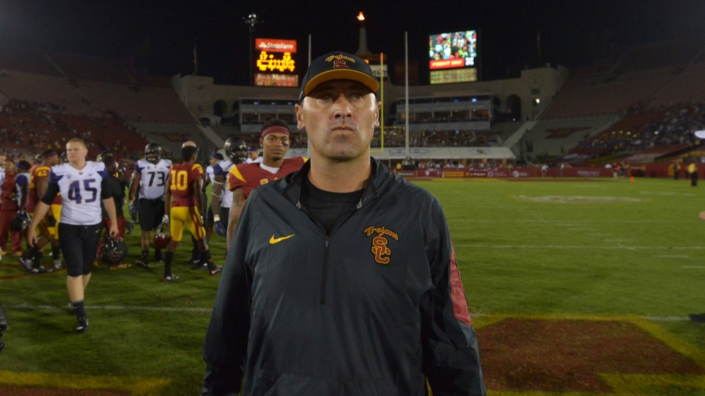 Former USC coach Steve Sarkisian
Getty Images