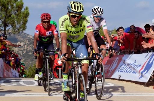 Frank wins Vuelta 17th stage Quintana stays in lead