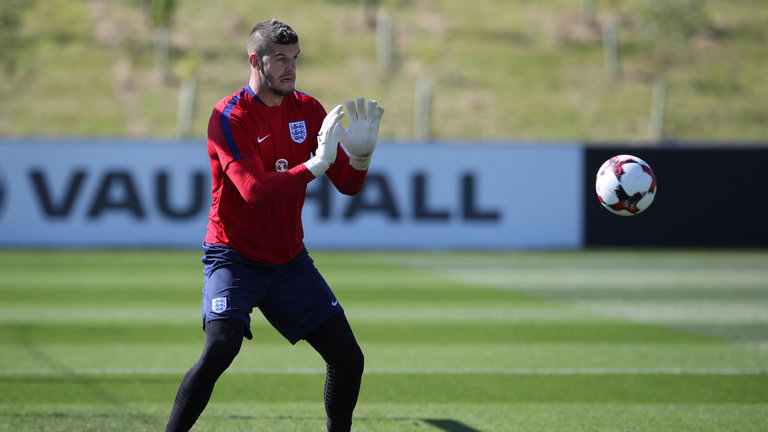 Fraser Forster was replaced by club team-mate Alex Mc Carthy in the England squad after withdrawing with injury