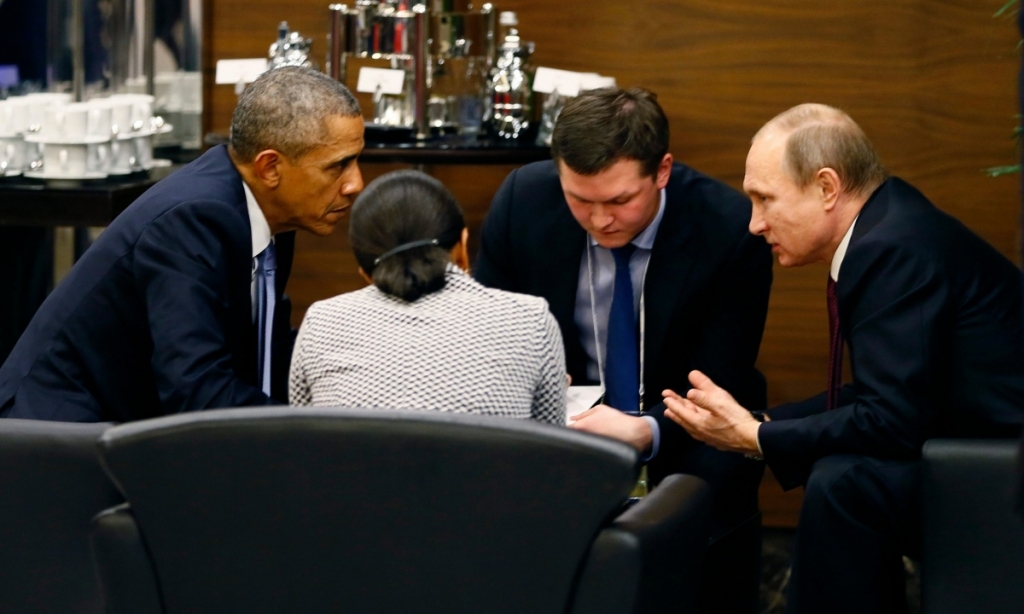 Barack Obama Vladimir Putin Russia US