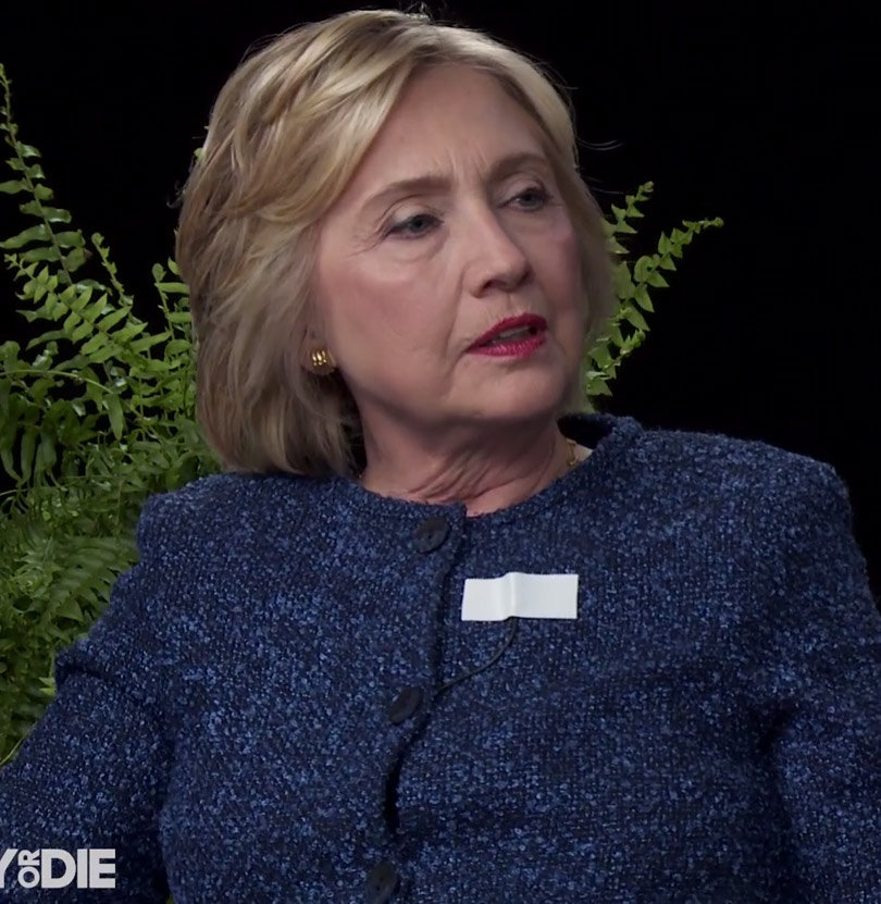 Hillary Clinton Throws Shade at Donald Trump on Zach Galifianakis&#039'Between Two Ferns